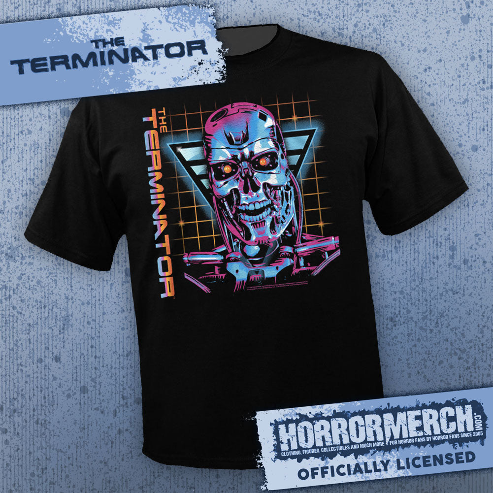 Terminator - Endoskeleton Grid Mens Shirt