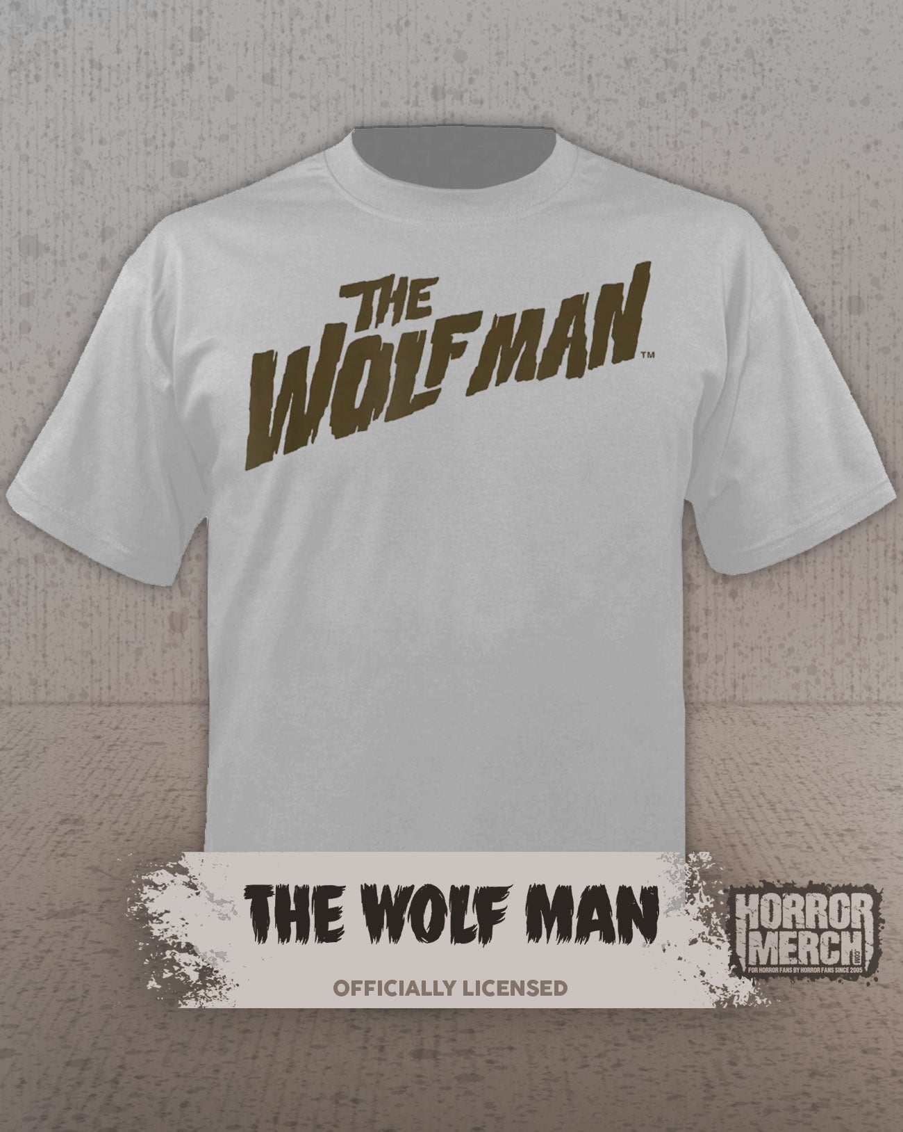 Wolfman - Logo Mens Shirt (Gray)