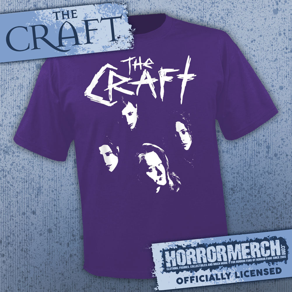 Craft - Band Logo (Purple - Front And Back Print) Mens Shirt