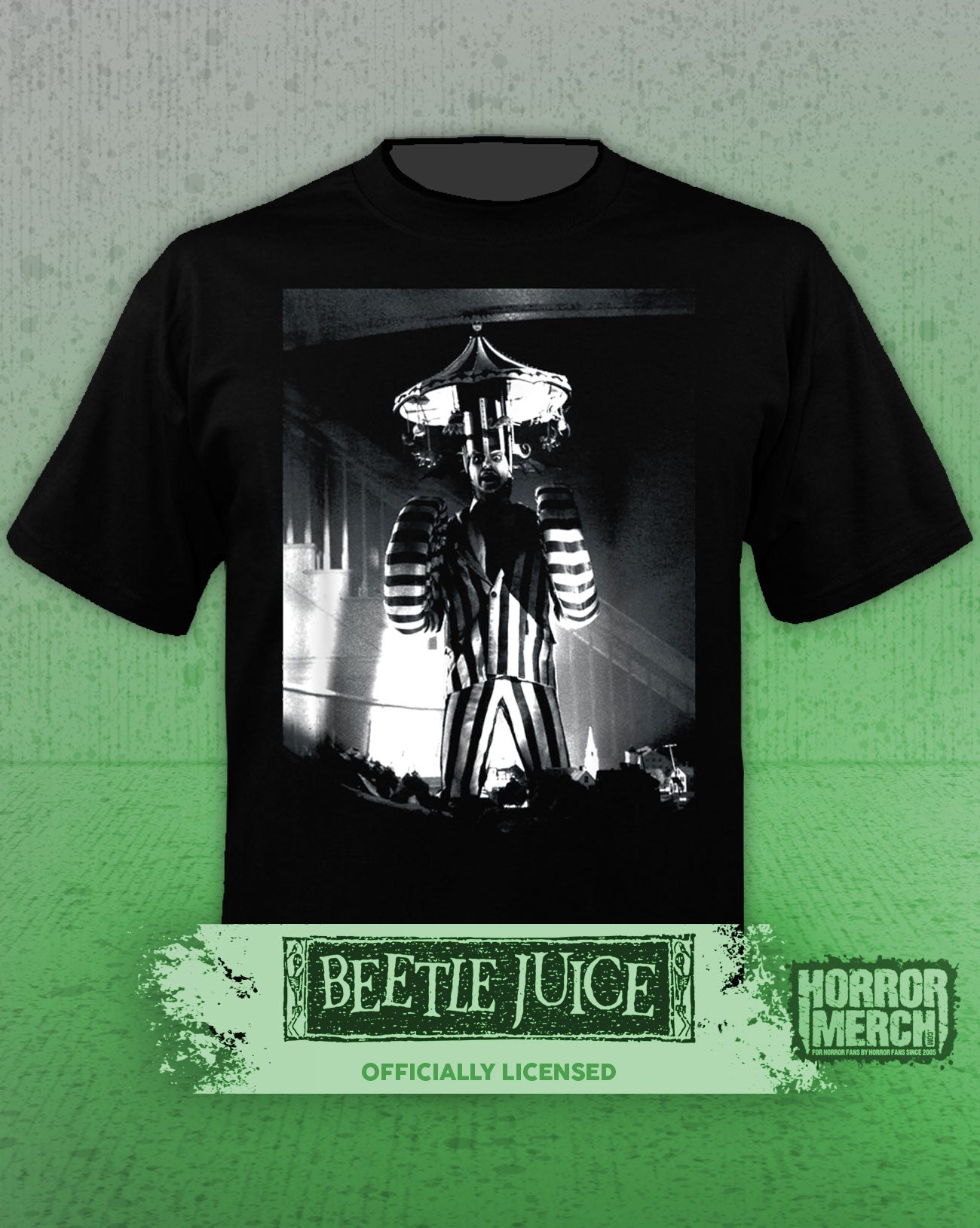 Beetlejuice - Merry-Go-Round Mens Shirt