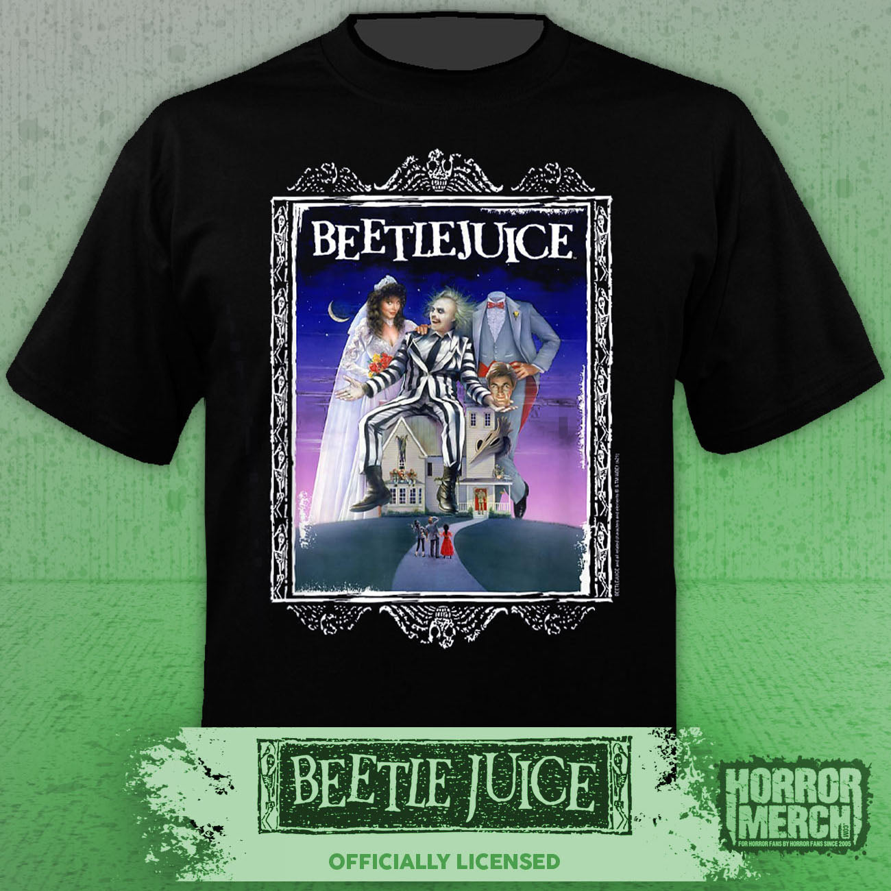 Beetlejuice - Poster Womens Shirt