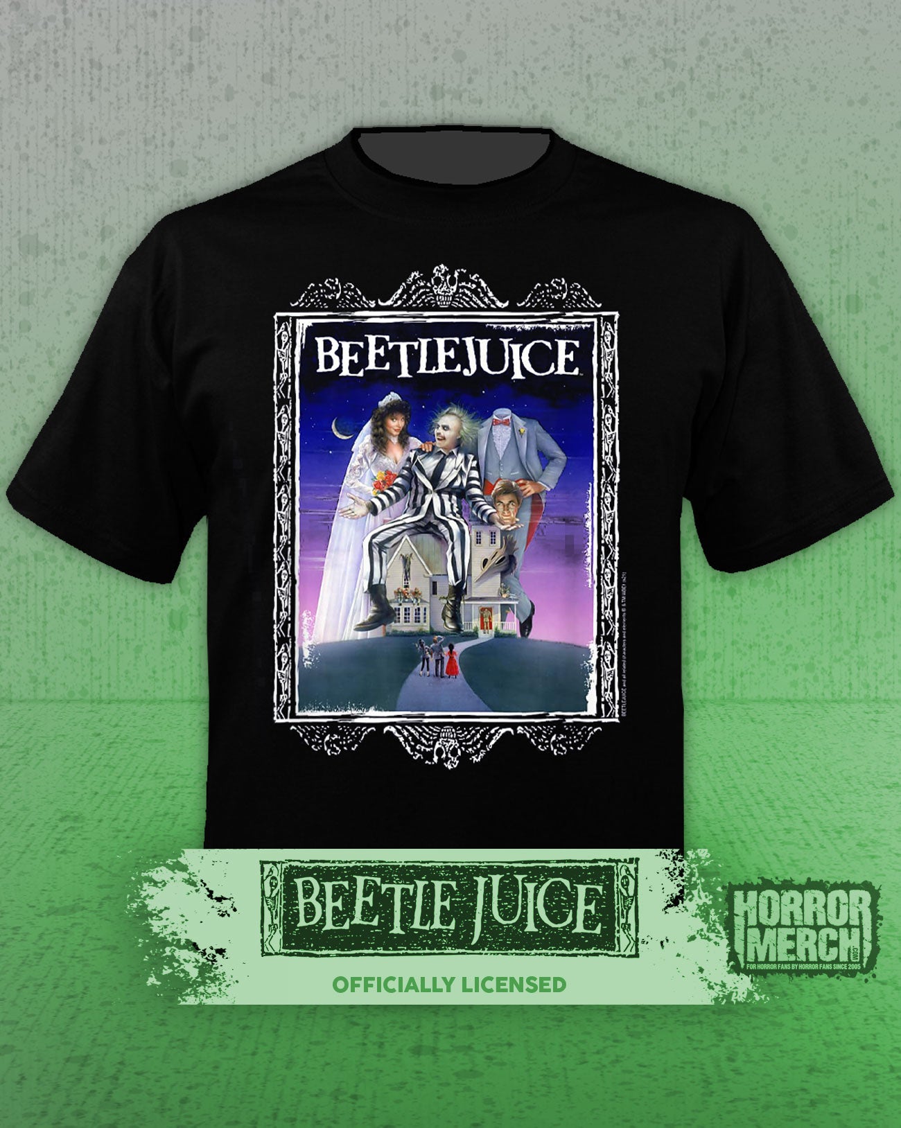 Beetlejuice - Poster Womens Shirt