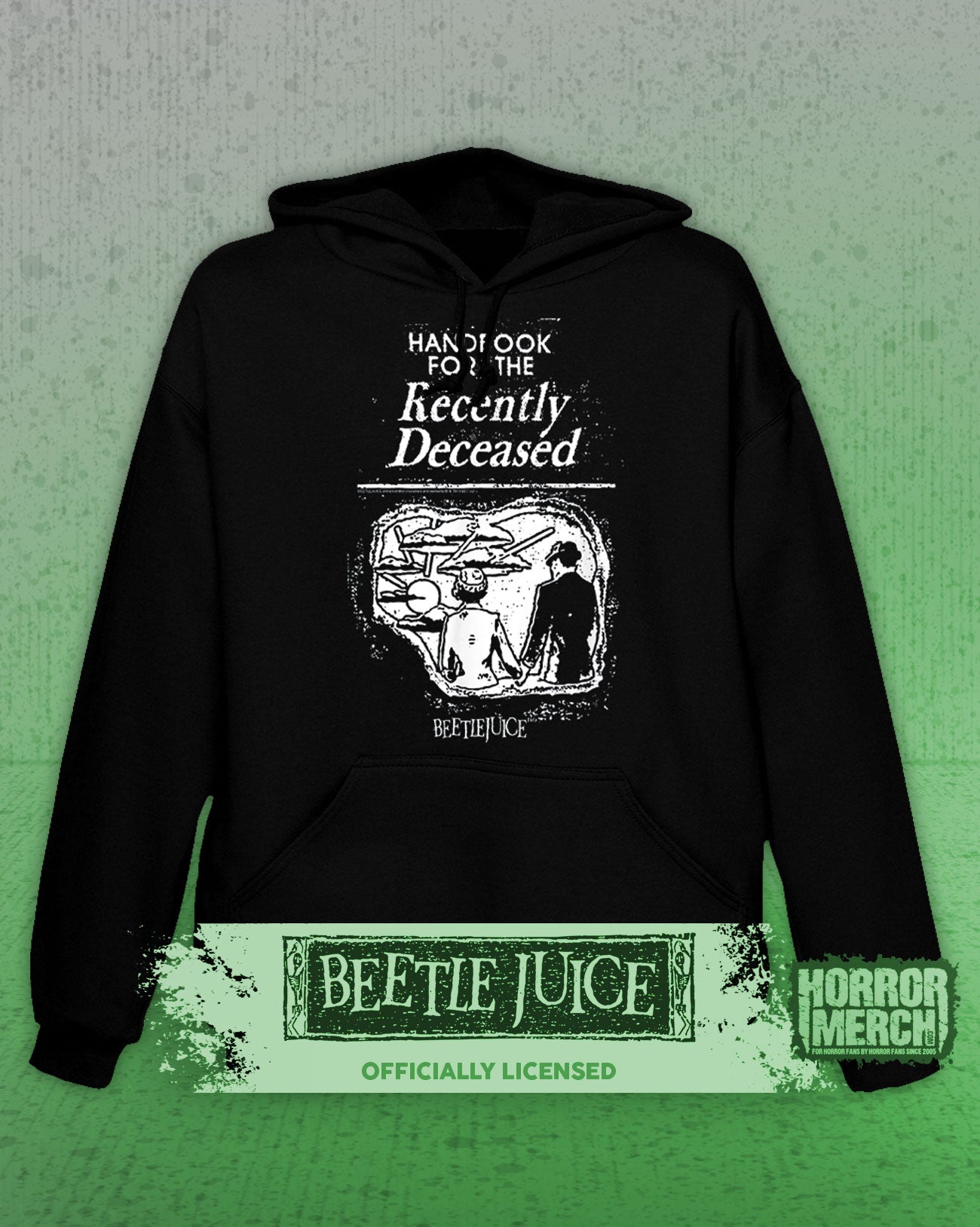 Beetlejuice - Handbook For The Recently Deceased Hooded Sweatshirt