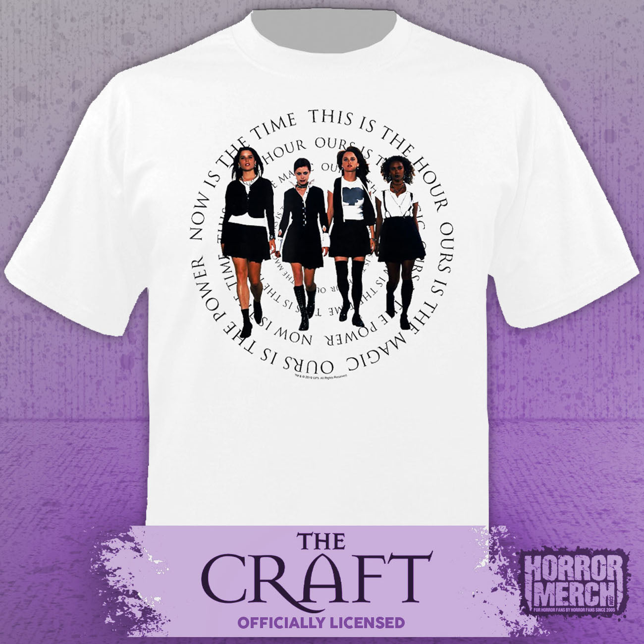 Craft - Now Is The Time (Photo) Womens Shirt (White)