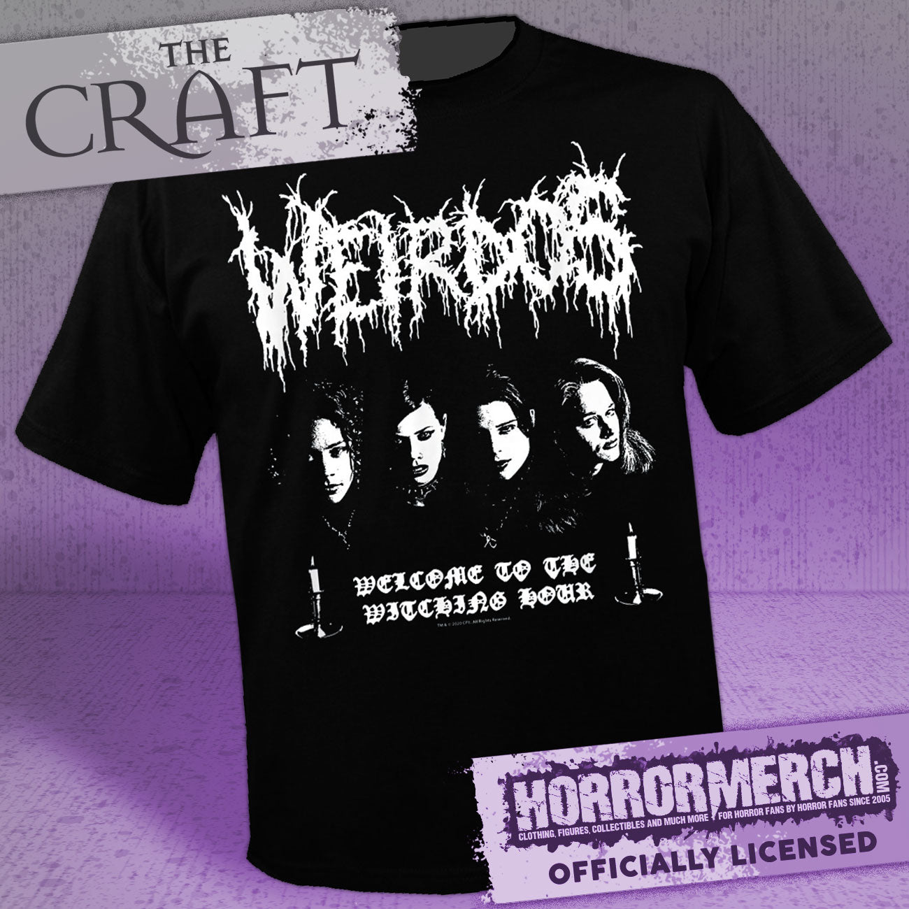 Craft - Weirdos (Black Metal Logo) Mens Shirt