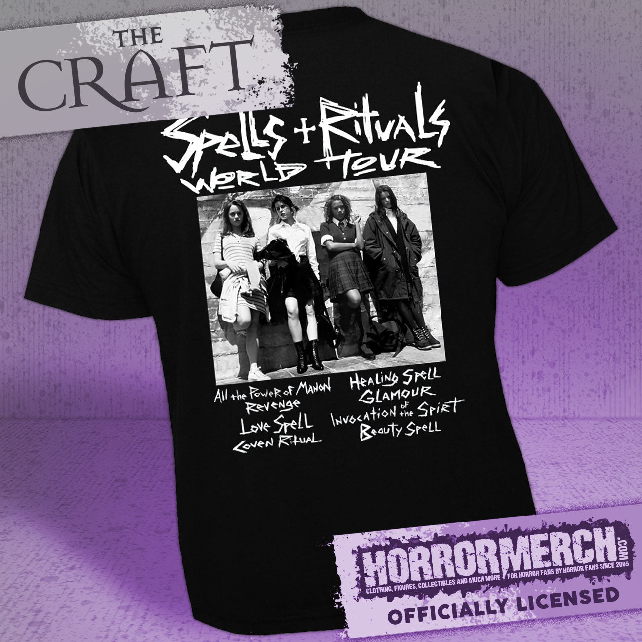 Craft - Band Logo (Front And Back Print) Mens Shirt