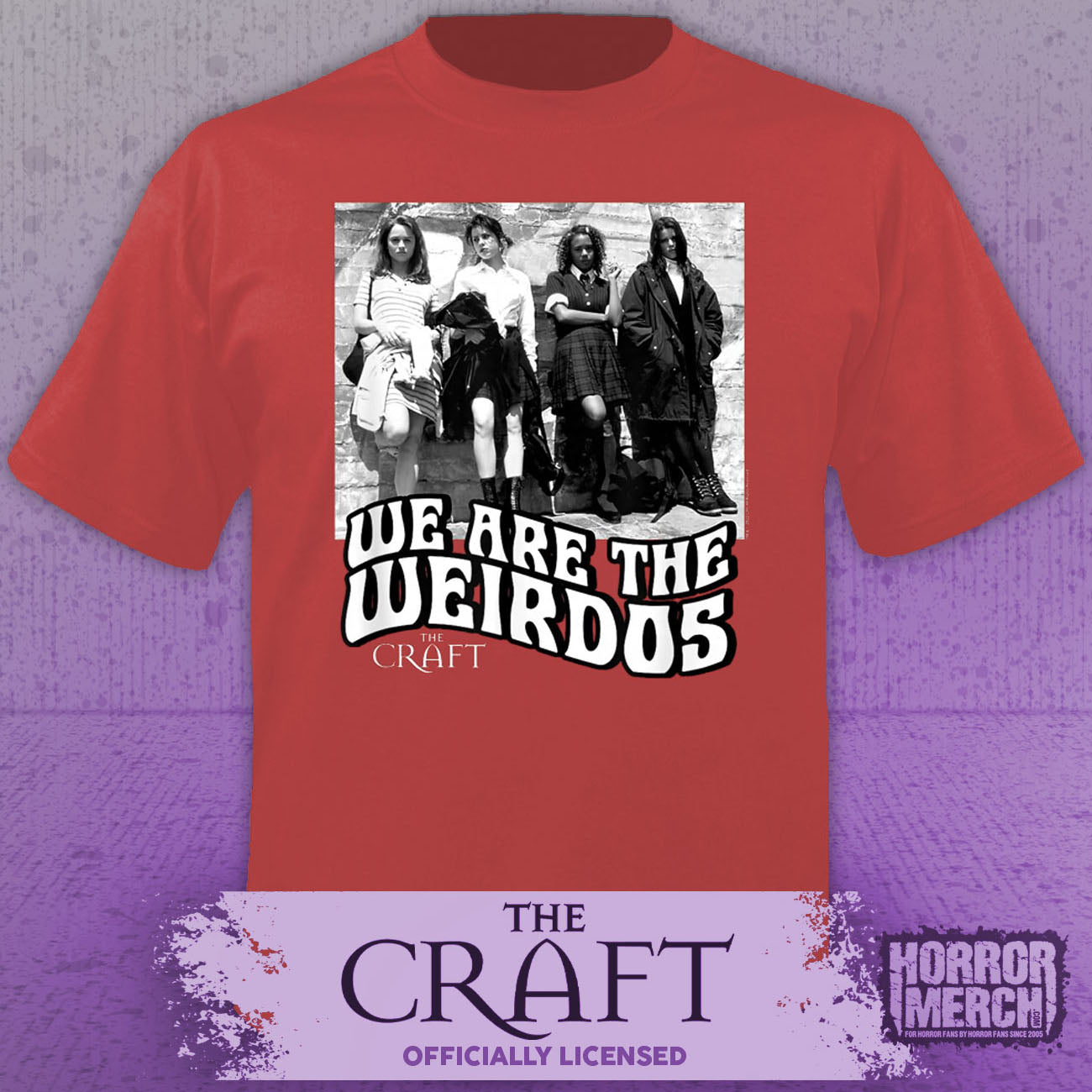 Craft - We Are The Weirdos Womens Shirt (Red)