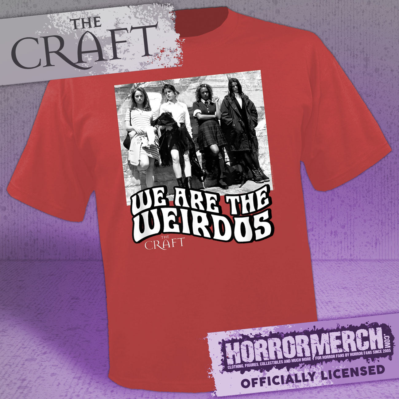 Craft - We Are The Weirdos (Red) Mens Shirt