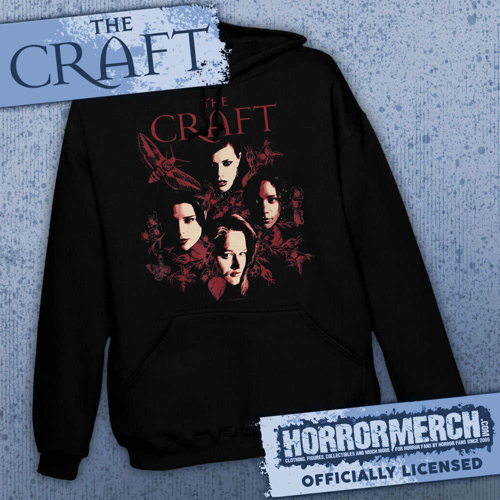 Craft - Moth Collage Hooded Sweatshirt