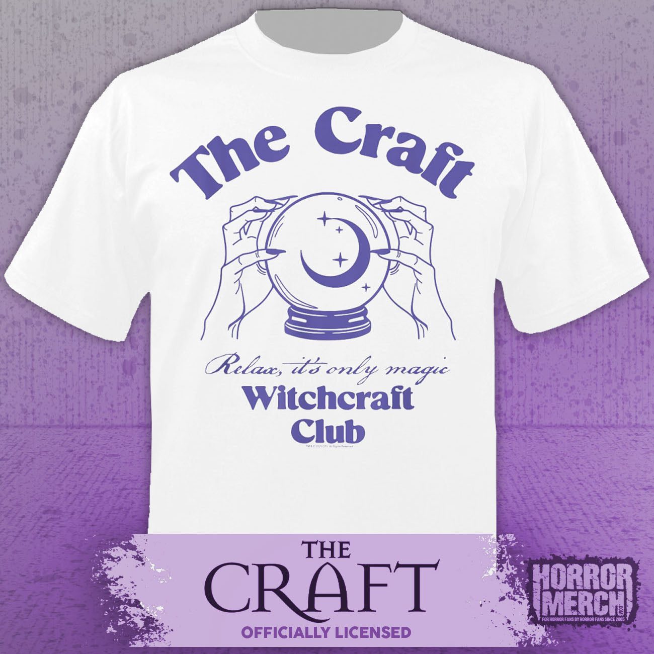 Craft - Crystal Ball (White) Mens Shirt