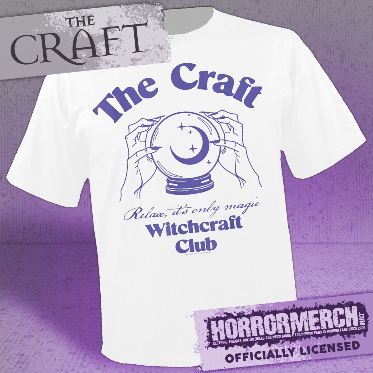 Craft - Crystal Ball (White) Womens Shirt