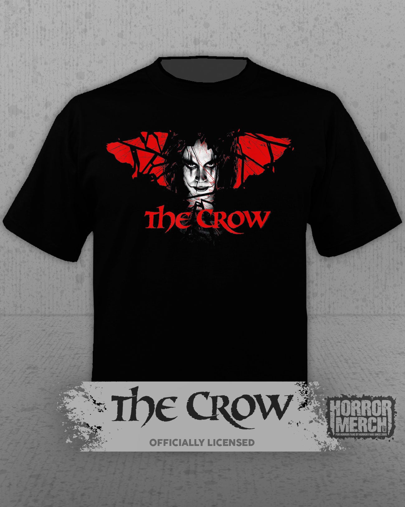 Crow - Close-Up (Wings) Mens Shirt