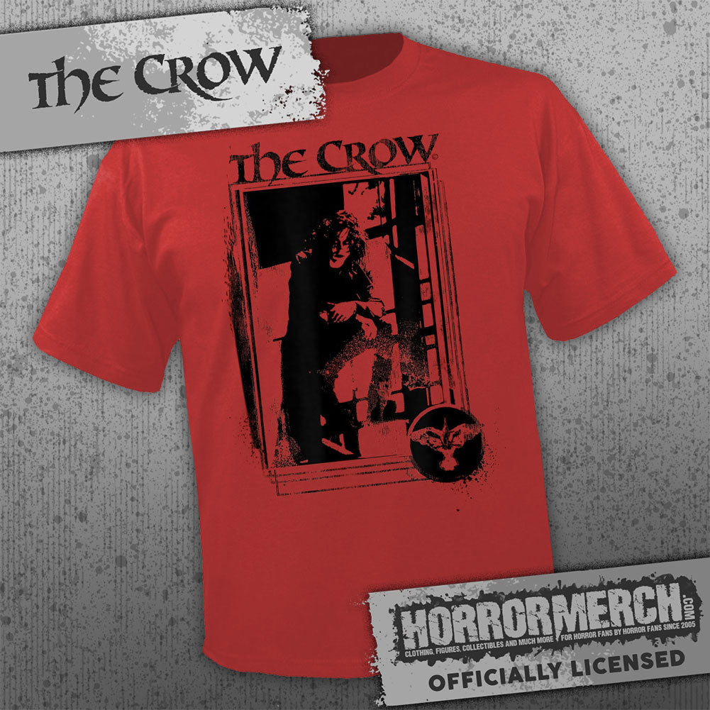 Crow - Steps (Red) Mens Shirt