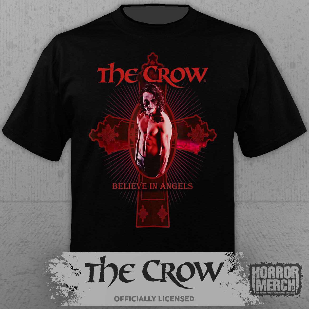 Crow - Cross Mens Shirt