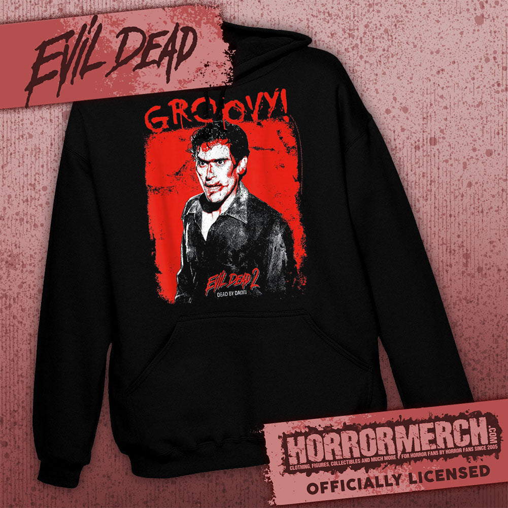 Evil Dead - Groovy Splatter Hooded Sweatshirt