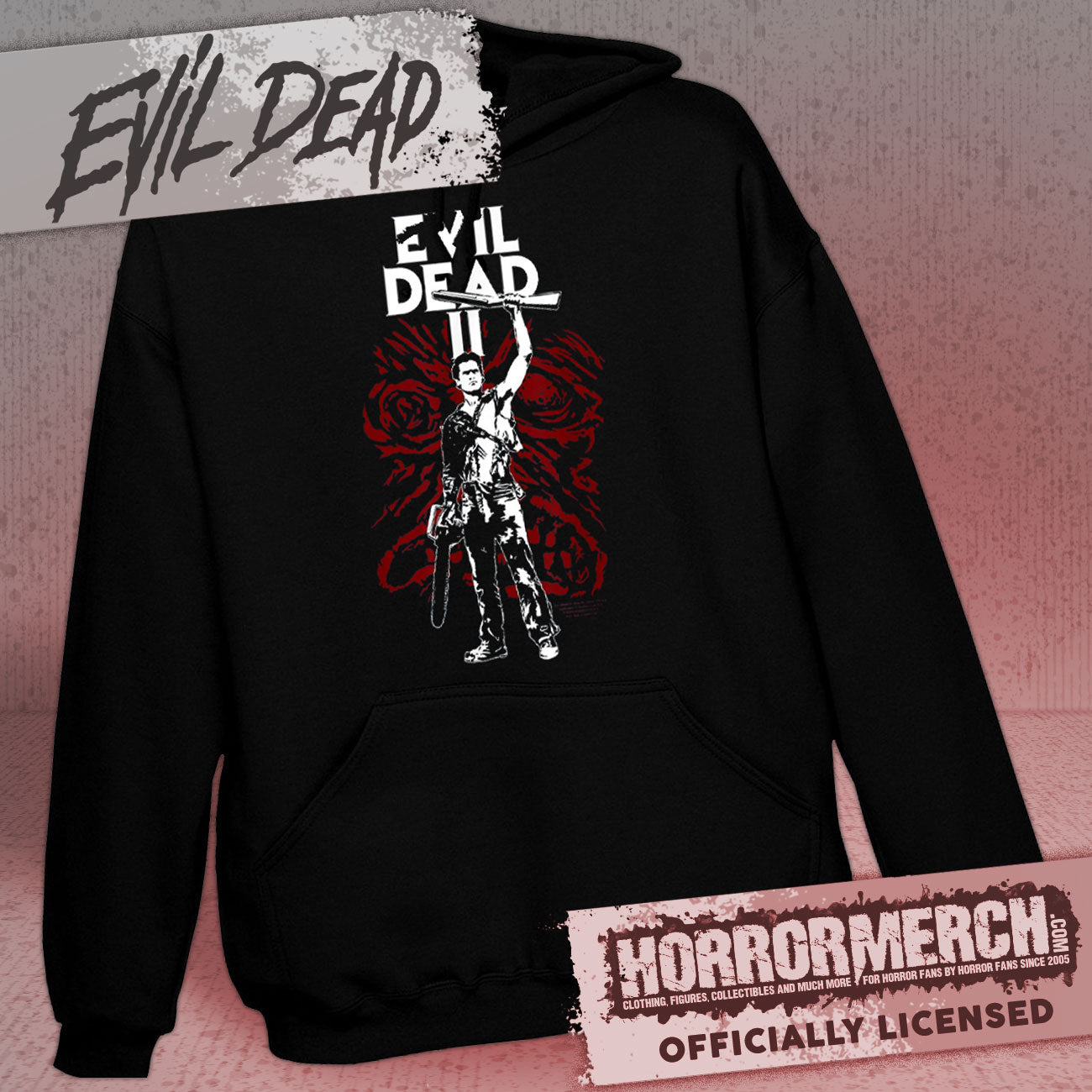Evil Dead - Necronomicon Hooded Sweatshirt