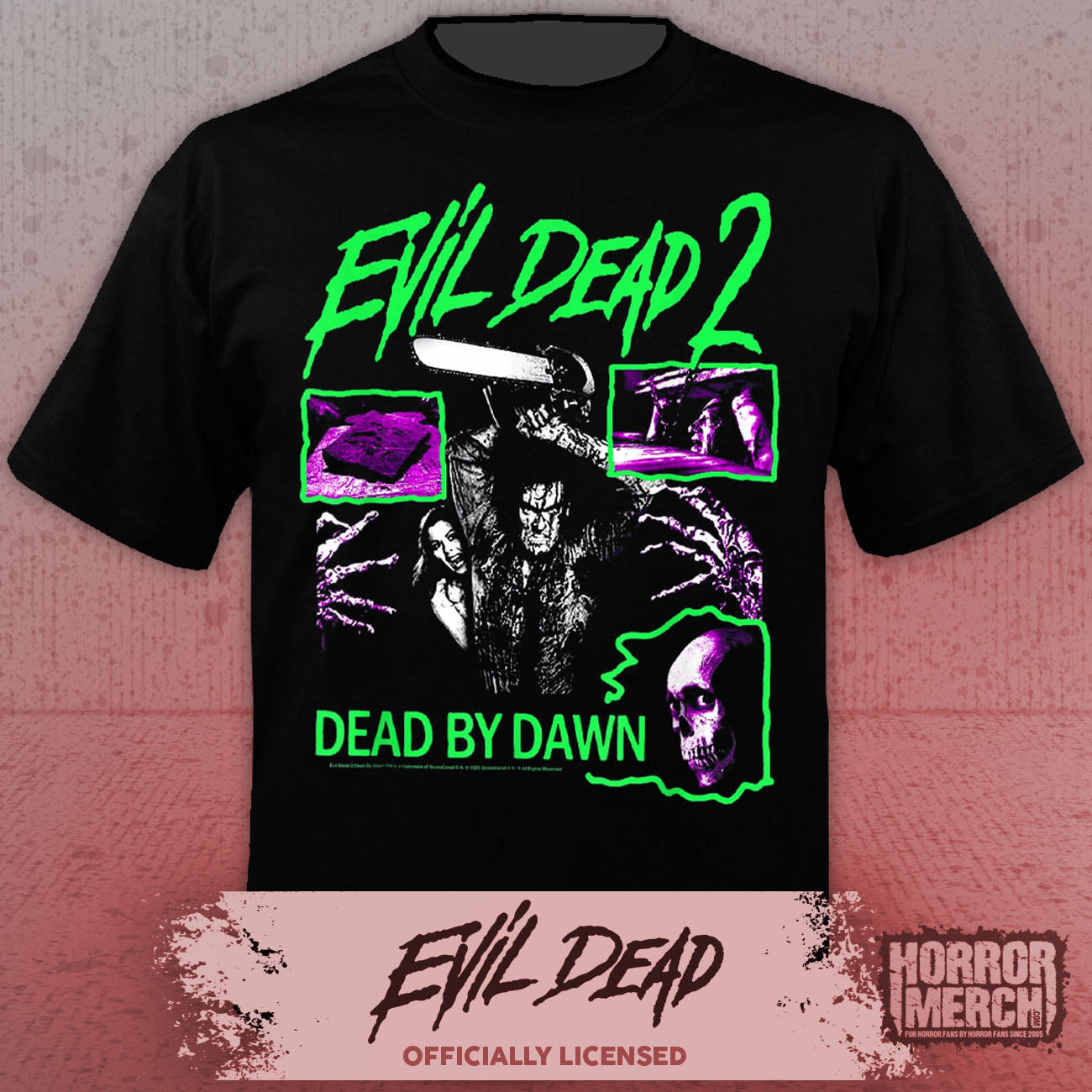 Evil Dead - Neon Womens Shirt