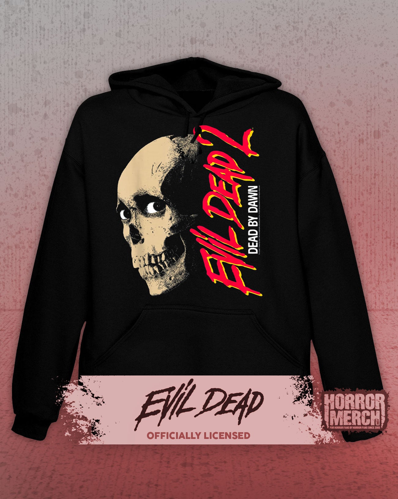 Evil Dead - Poster Skull Hooded Sweatshirt