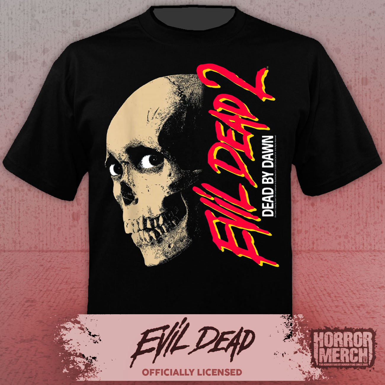Evil Dead - Poster Skull Womens Shirt
