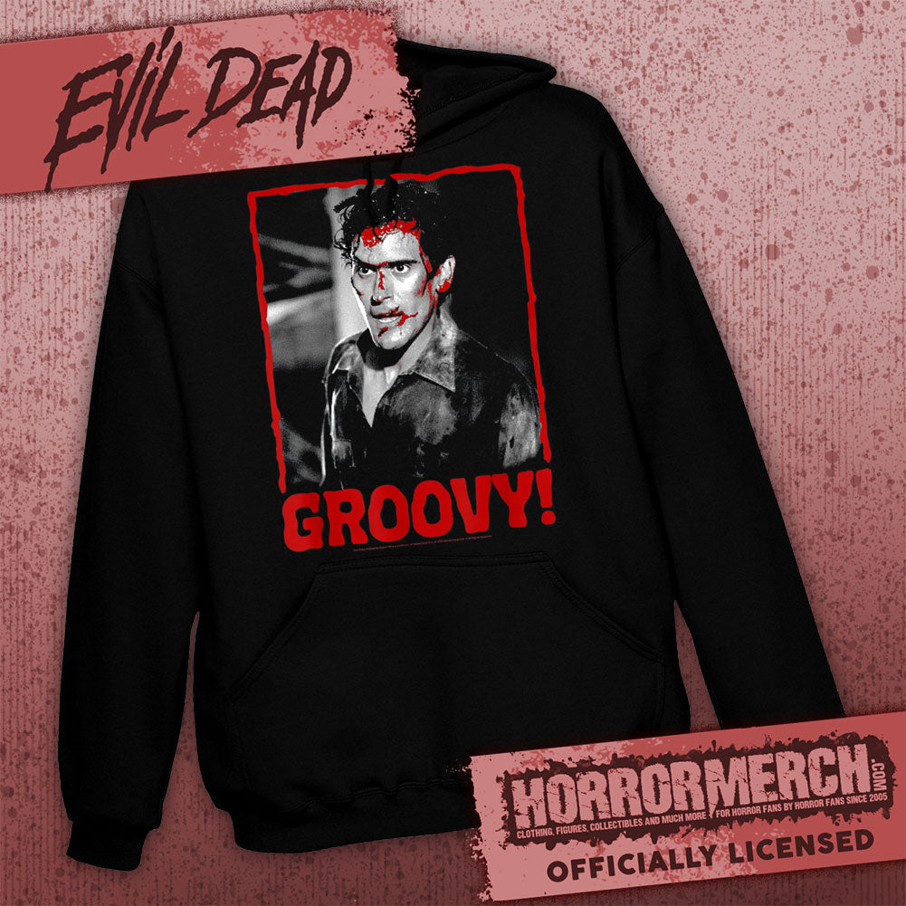 Evil Dead - Groovy Box Hooded Sweatshirt
