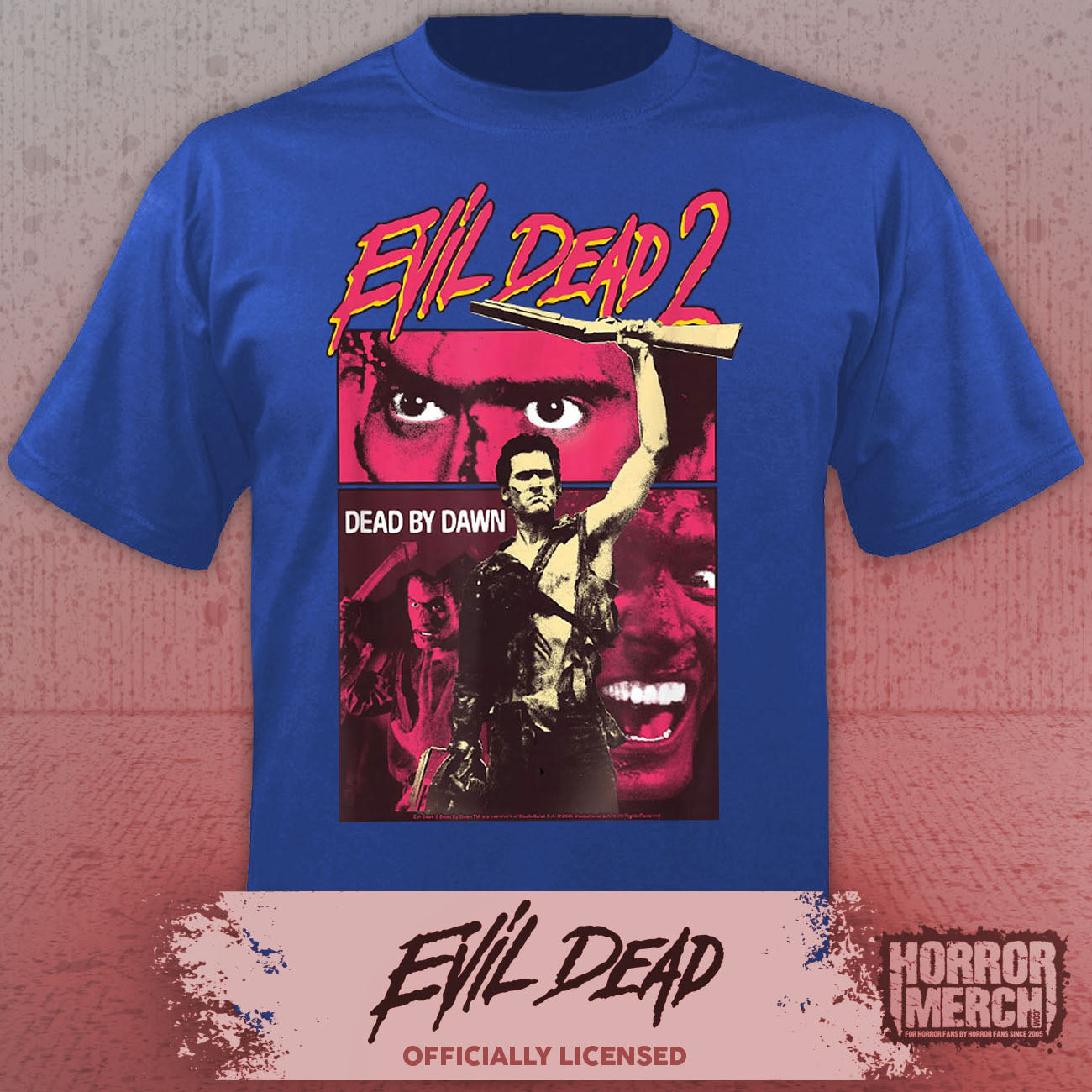 Evil Dead - Collage Shirt (Blue)