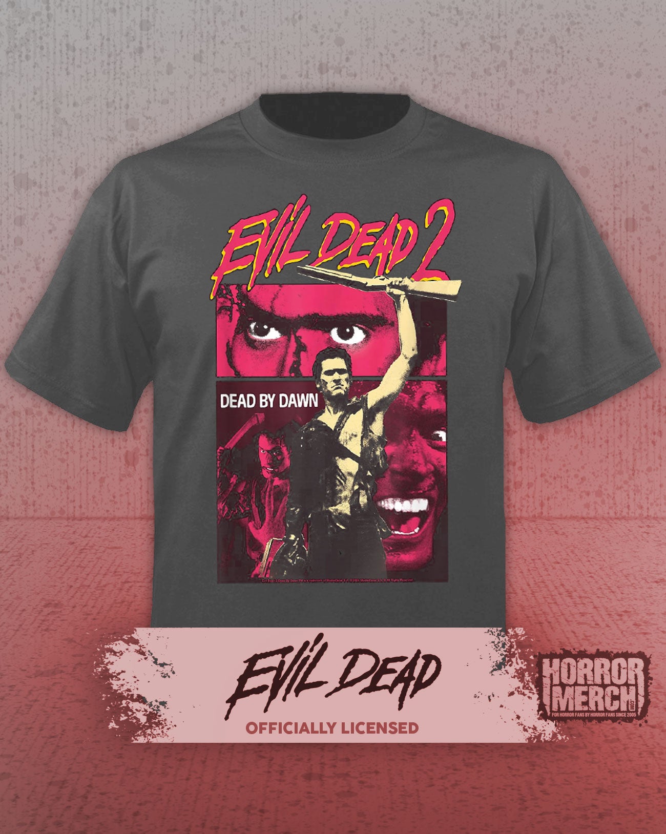 Evil Dead - Collage Shirt (Gray)