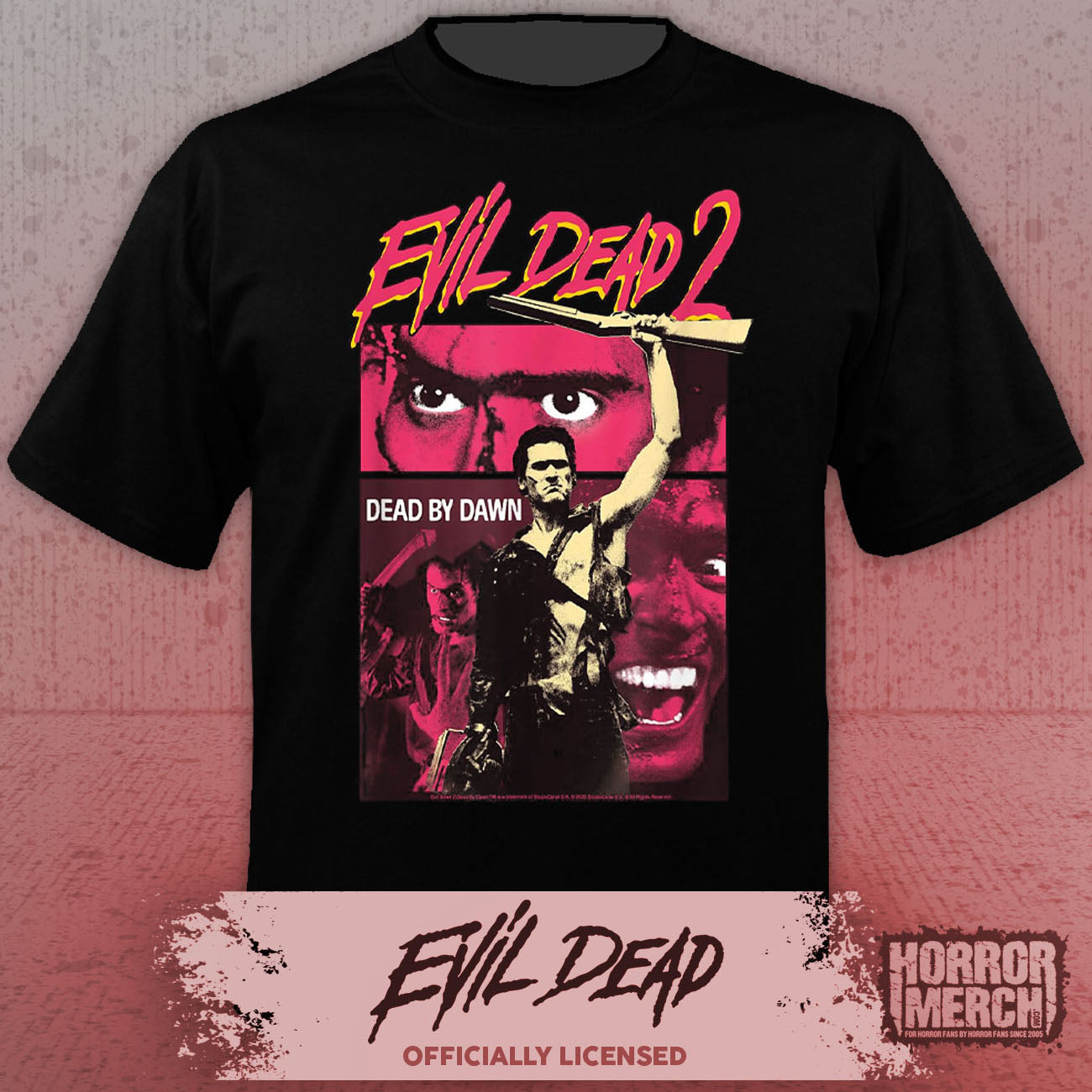 Evil Dead - Collage Womens Shirt