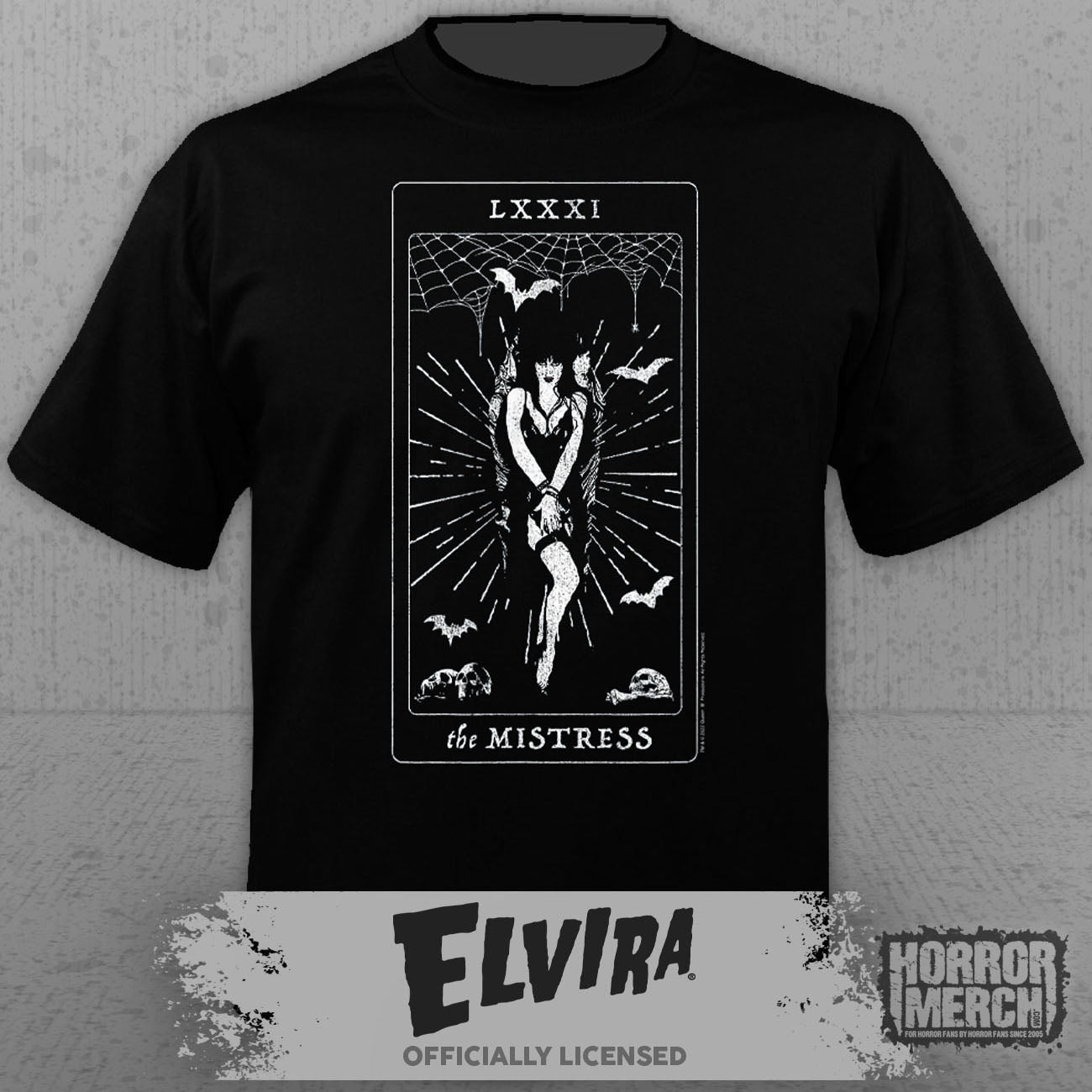 Elvira - Tarot Card Mens Shirt