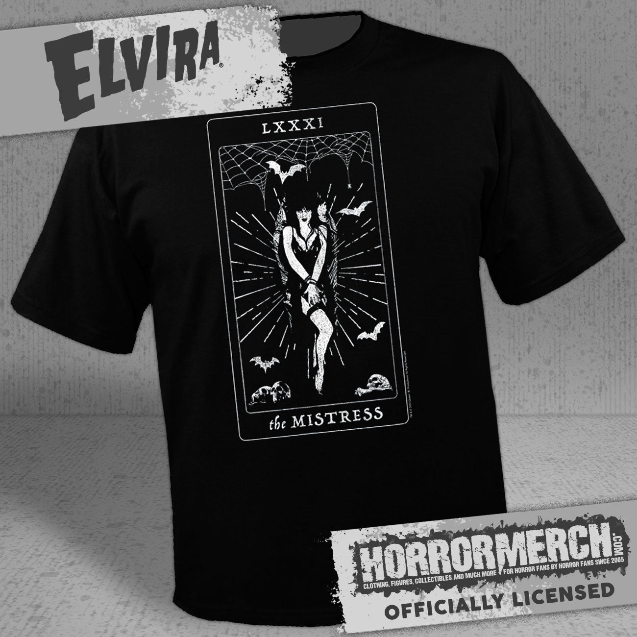 Elvira - Tarot Card Mens Shirt