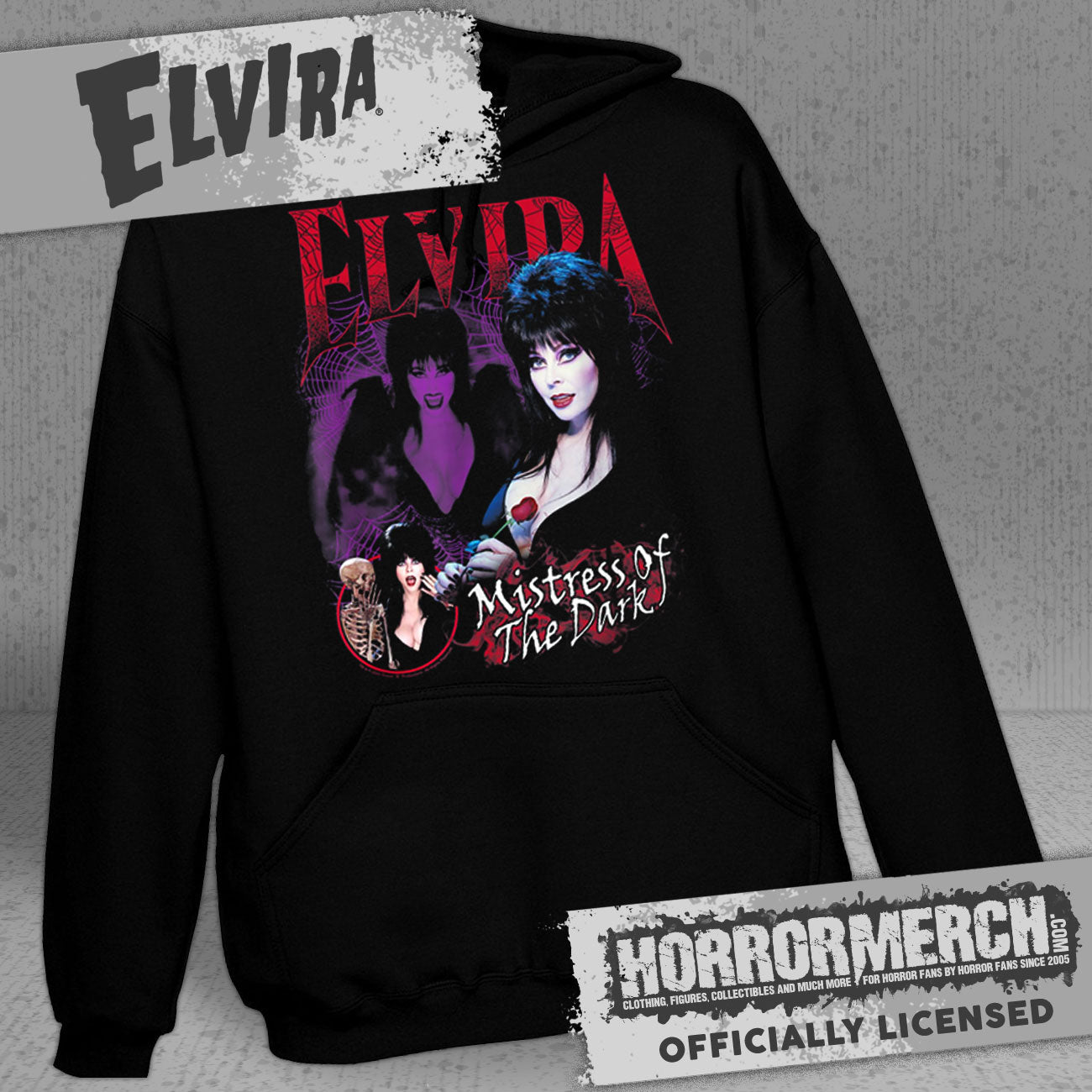 Elvira - Mistress Of The Dark (Demon) Hooded Sweatshirt