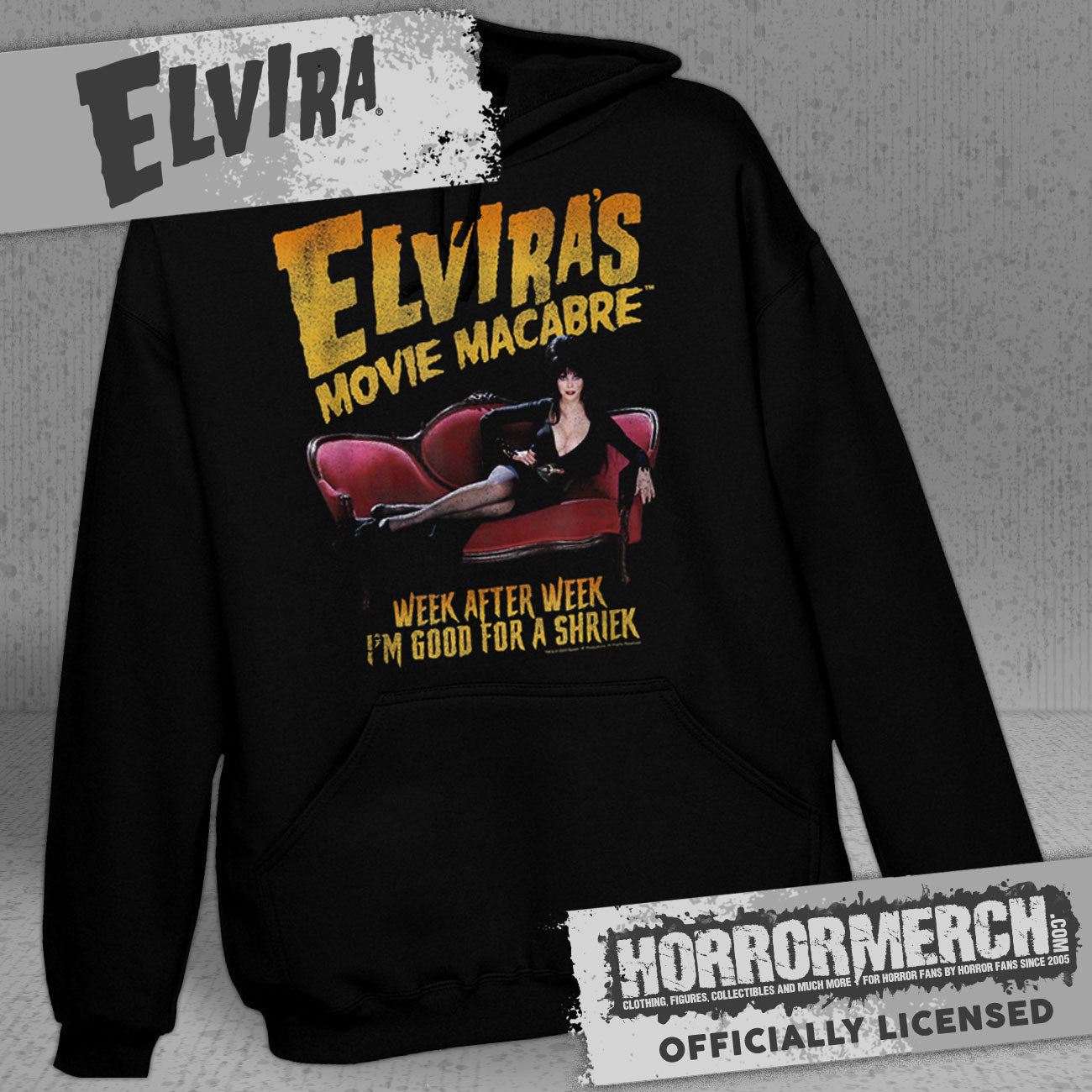 Elvira - Good For A Shriek Hooded Sweatshirt