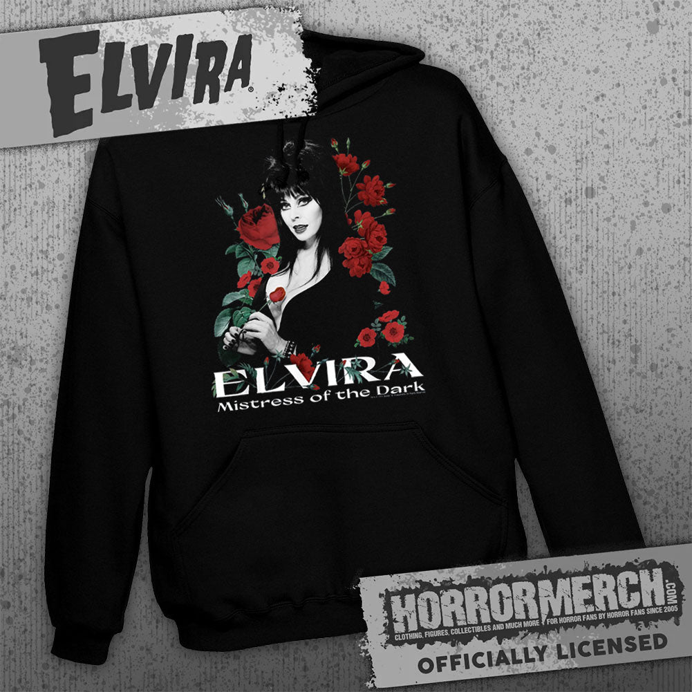 Elvira - Roses Hooded Sweatshirt