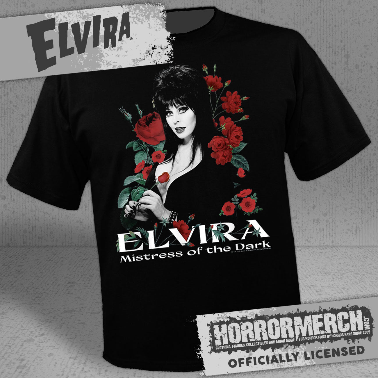 Elvira - Roses Mens Shirt