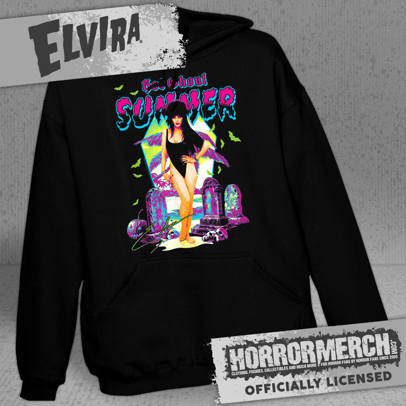 Elvira - Hot Ghoul Summer Hooded Sweatshirt