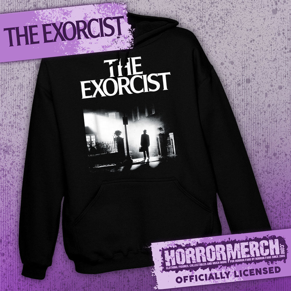 Exorcist - BW Poster Hooded Sweatshirt