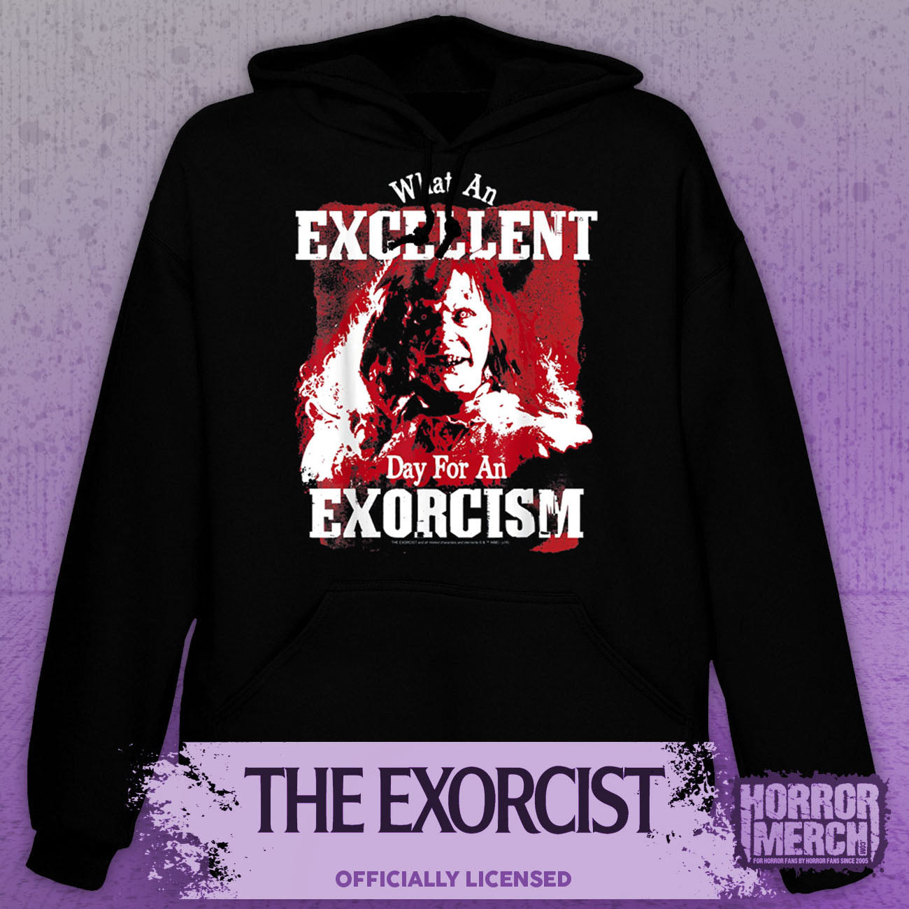 Exorcist - Exorcism (Red) Hooded Sweatshirt
