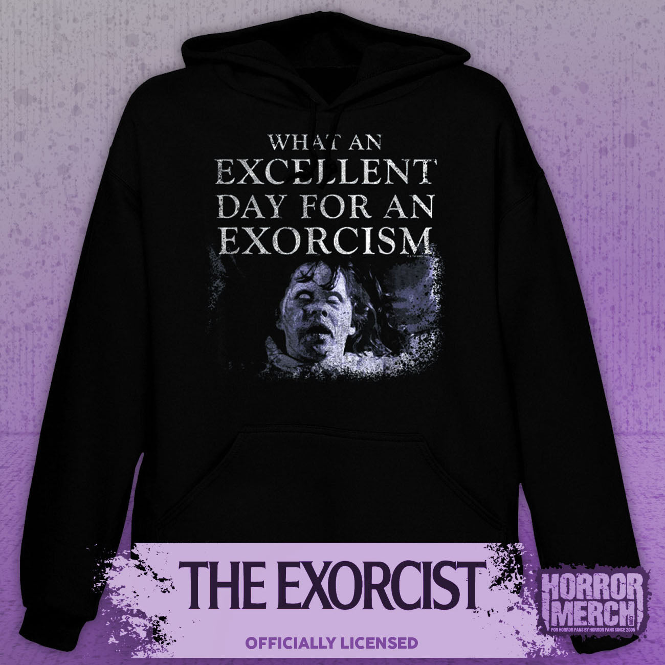 Exorcist - Excellent Day For An Exorcism Hooded Sweatshirt