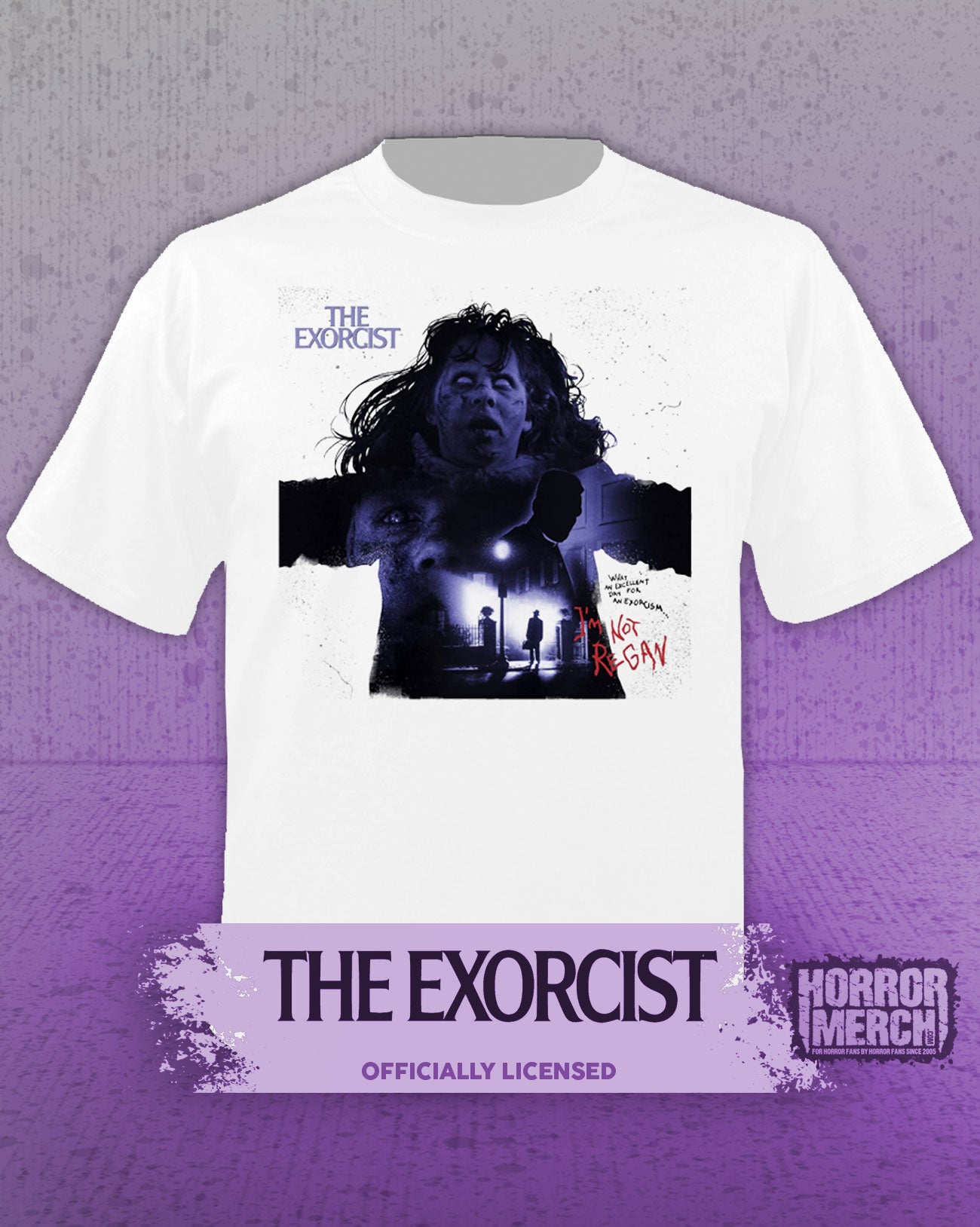 Exorcist - Im not Regan Mens Shirt (White)