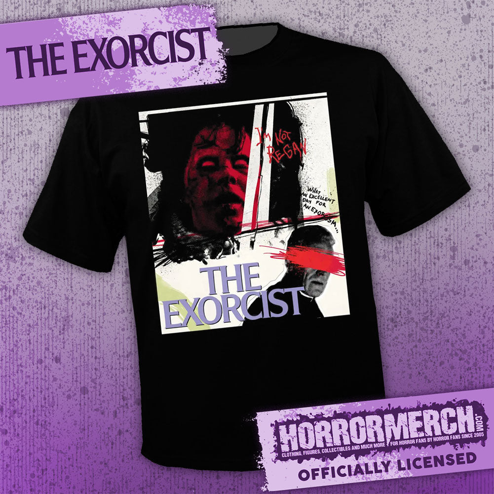 Exorcist - Im Not Regan (Red) Mens Shirt