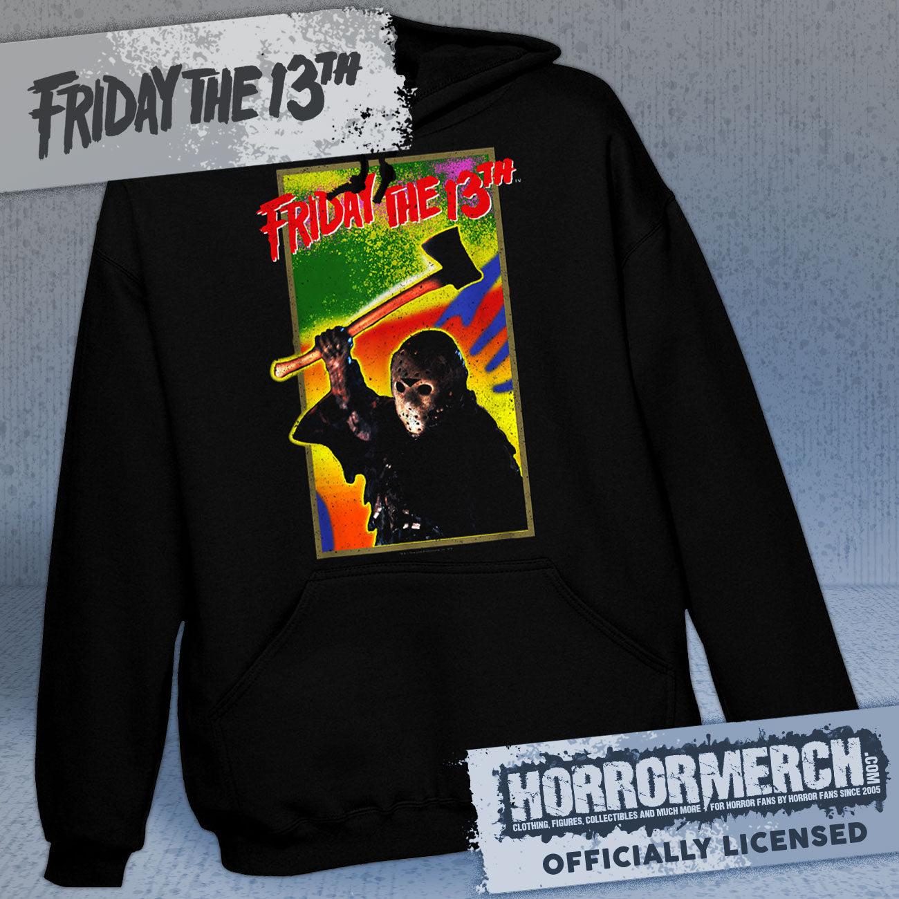 Friday The 13th - Retro Game Hooded Sweatshirt