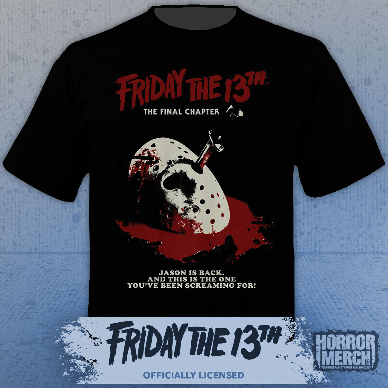 Friday The 13th - Final Chaper (Duotone) Mens Shirt