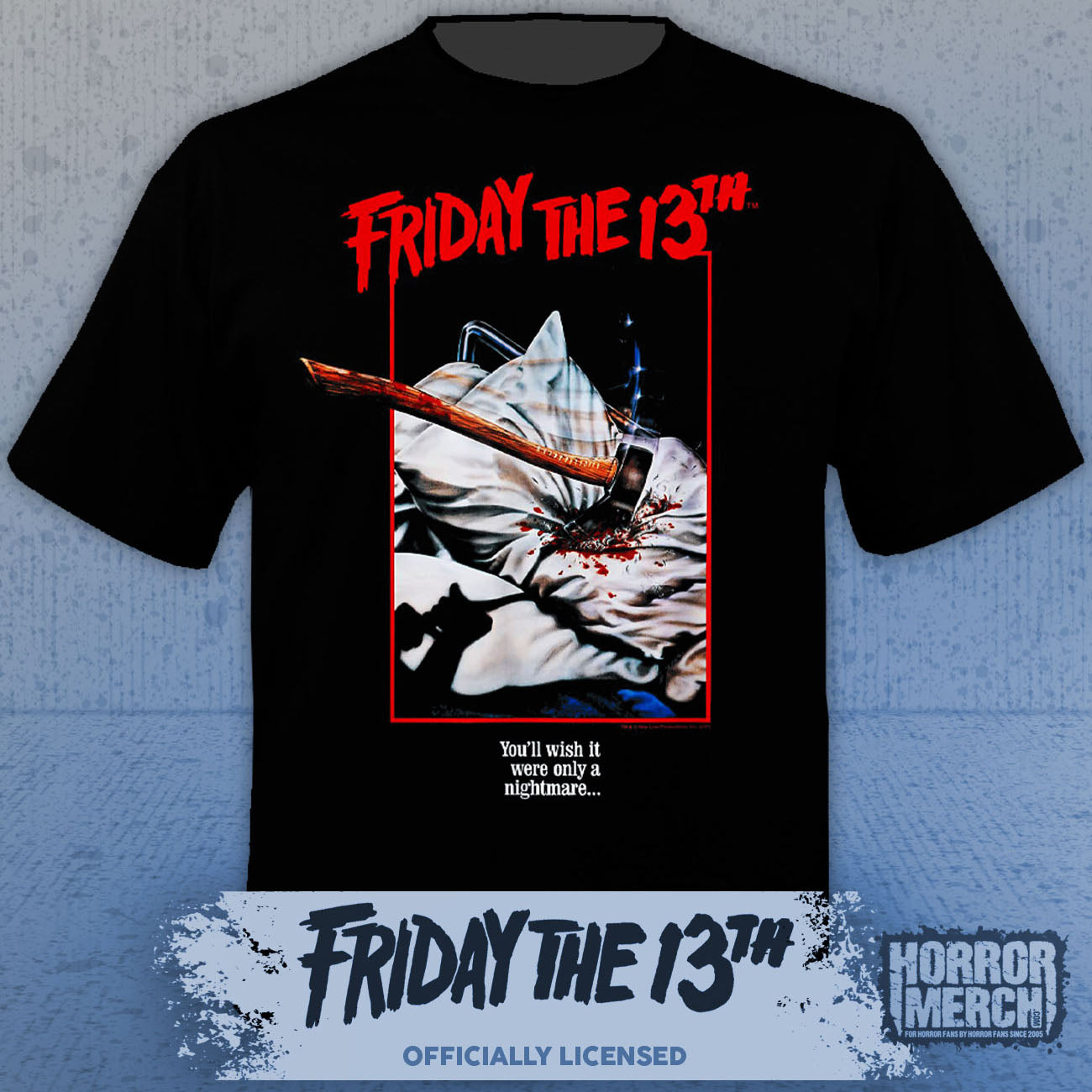 Friday The 13th - Axe Poster Mens Shirt