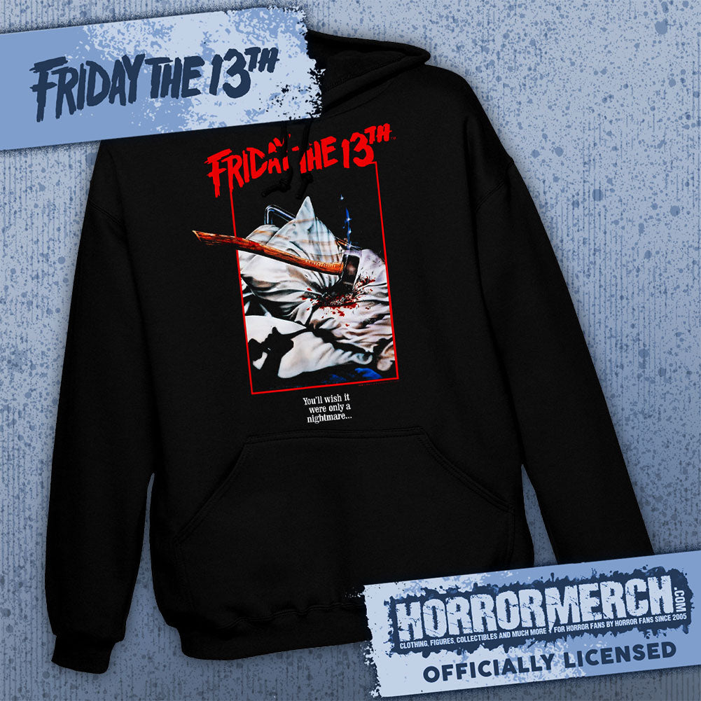 Friday The 13th - Axe Poster Hooded Sweatshirt