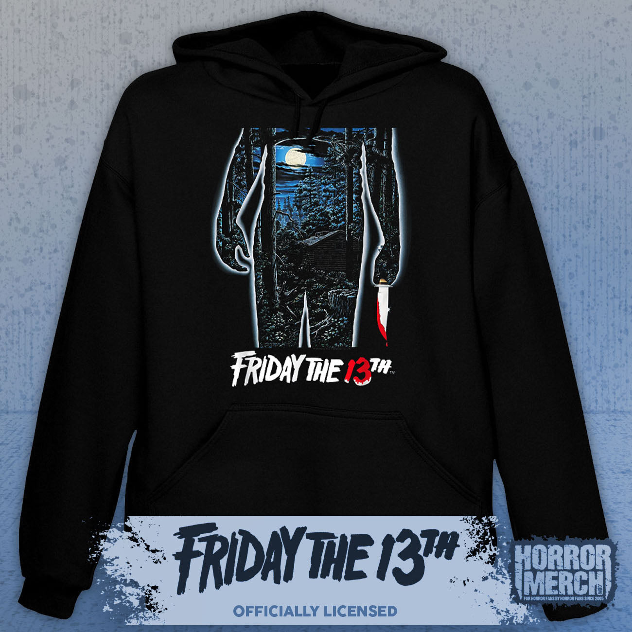 Friday The 13th - Original Poster (Color) Hooded Sweatshirt