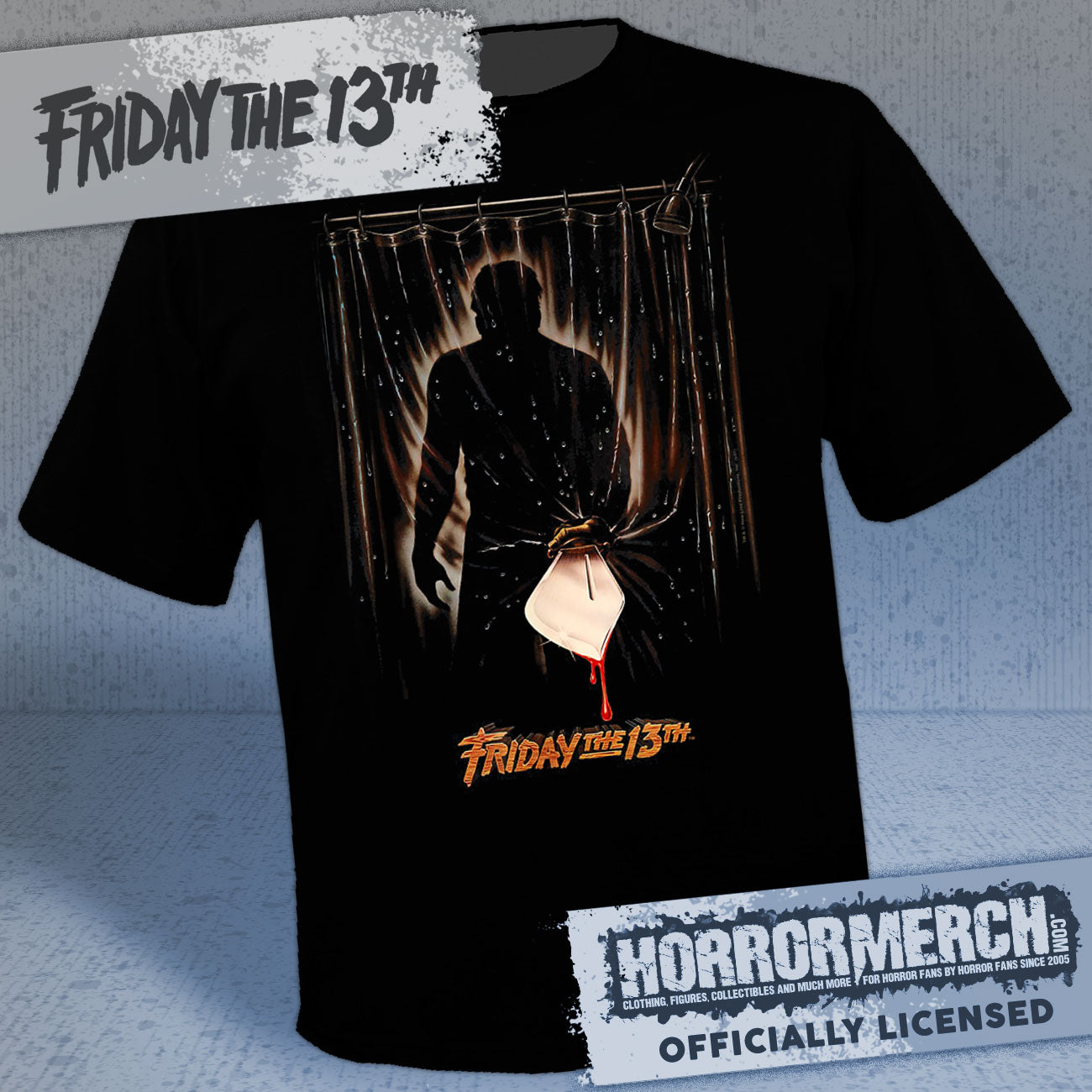 Friday The 13th - 3D Poster Mens Shirt
