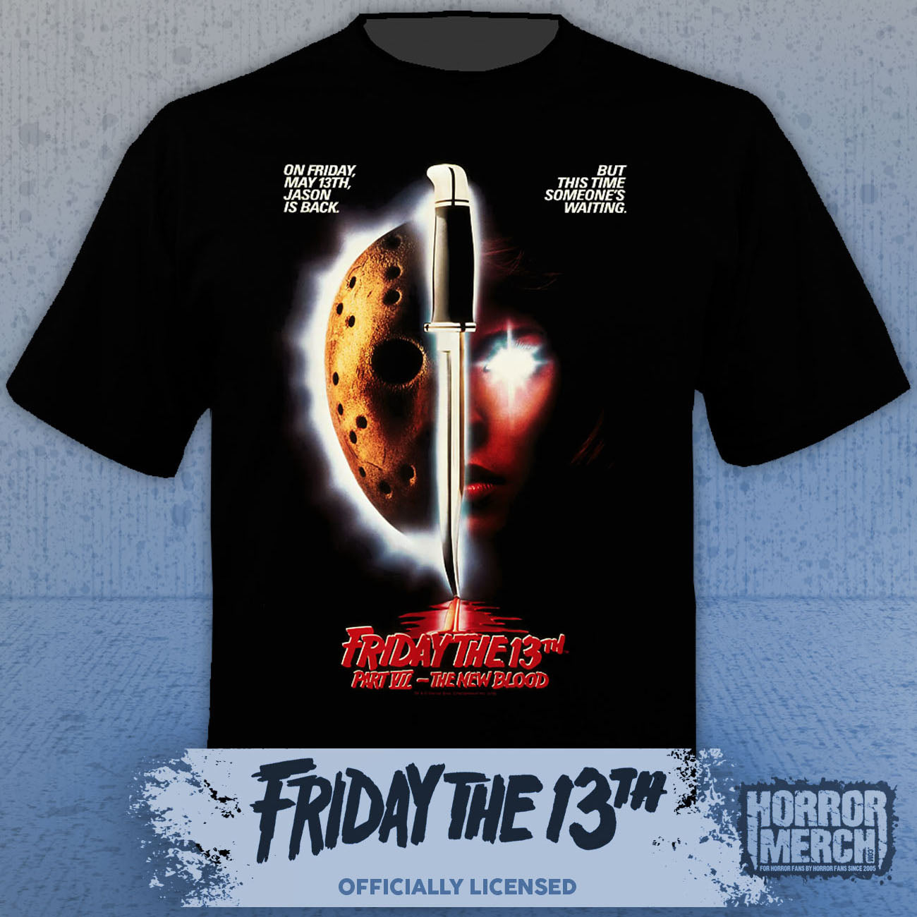 Friday The 13th - New Blood Poster Womens Shirt