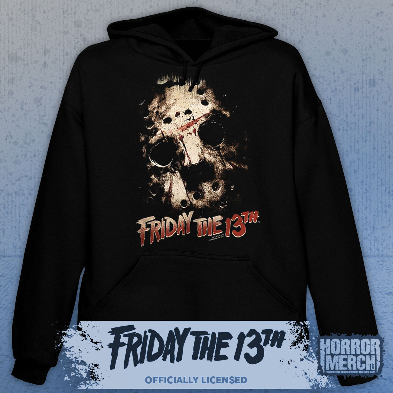 Friday The 13th - Close-Up Mask Hooded Sweatshirt