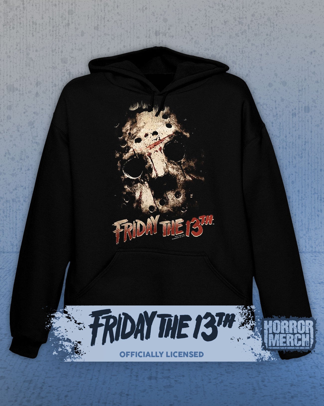 Friday The 13th - Close-Up Mask Hooded Sweatshirt