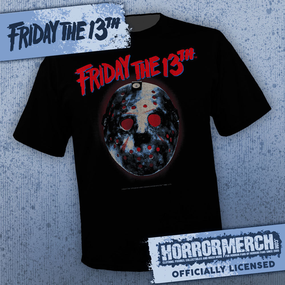 Friday The 13th - Glowing Mask Mens Shirt