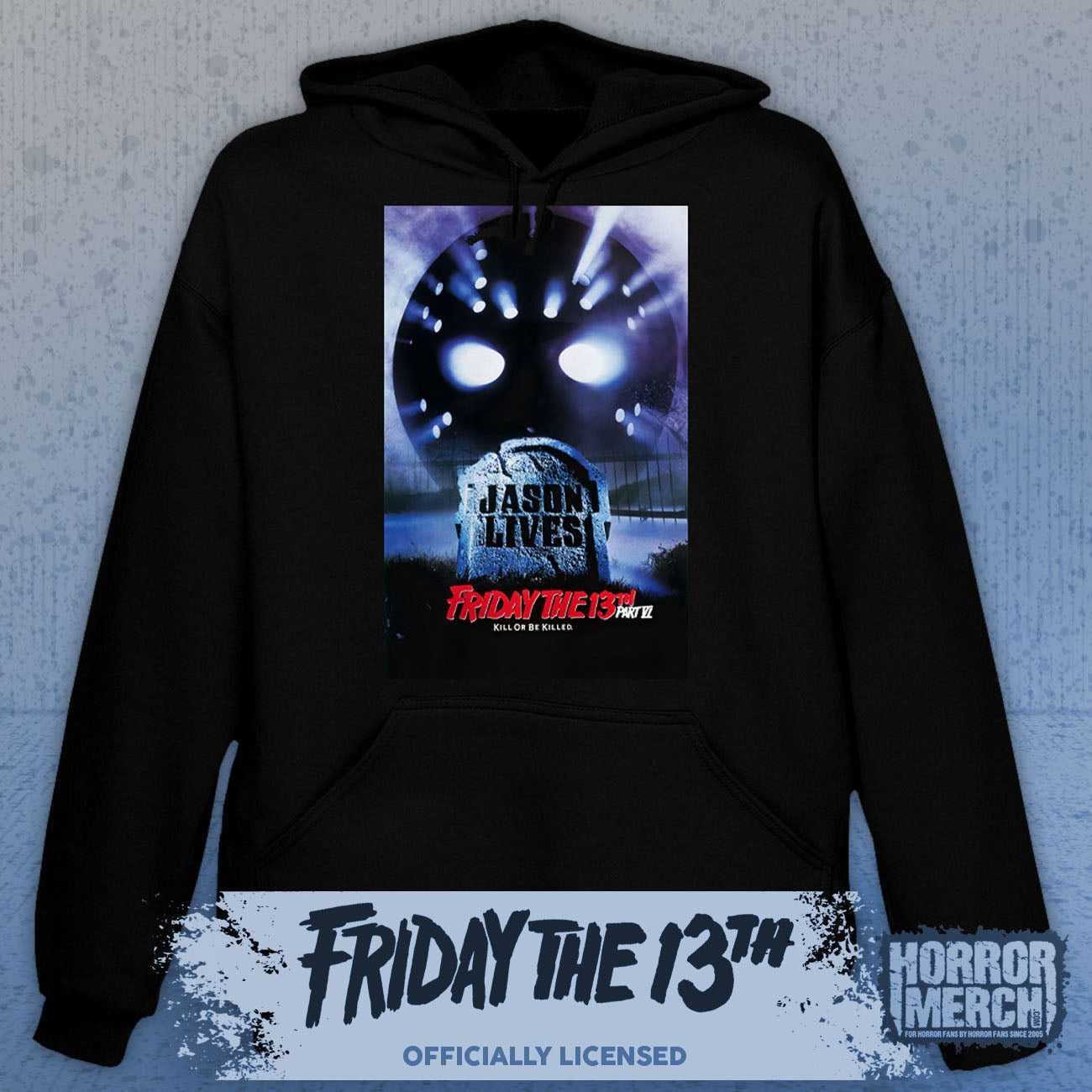 Friday The 13th - Jason Lives (Poster) Hooded Sweatshirt